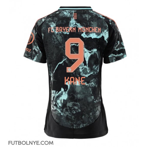 Camiseta Bayern Munich Harry Kane #9 Visitante Equipación para mujer 2024-25 manga corta